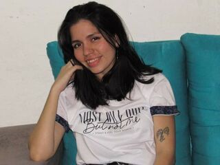 Cute girl Kristinapauls fingering tight pussy in front of web cam ...